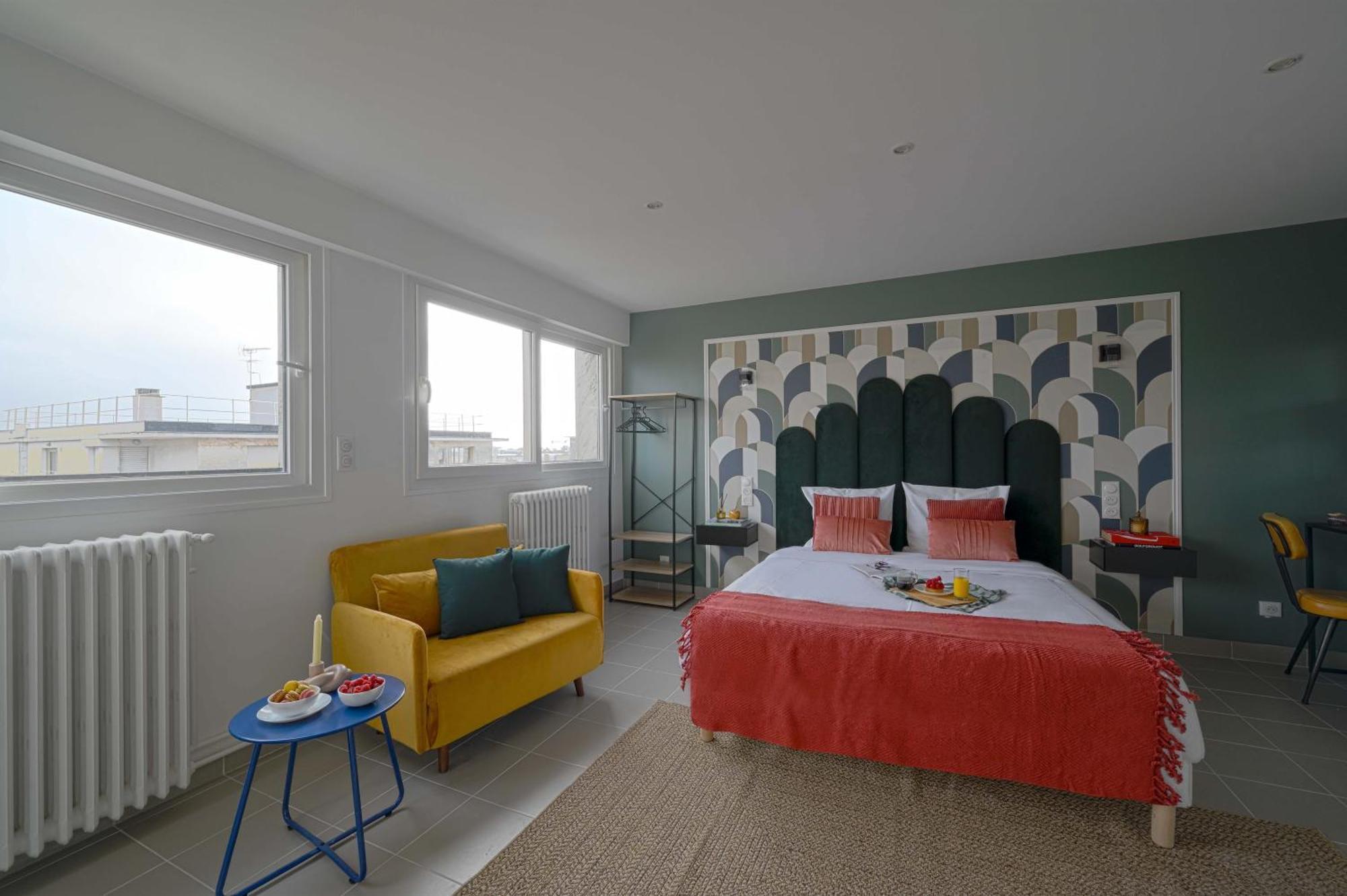 Modern Bright Apartment In Appart'Hotel Saint-Maur-des-Fossés Extérieur photo