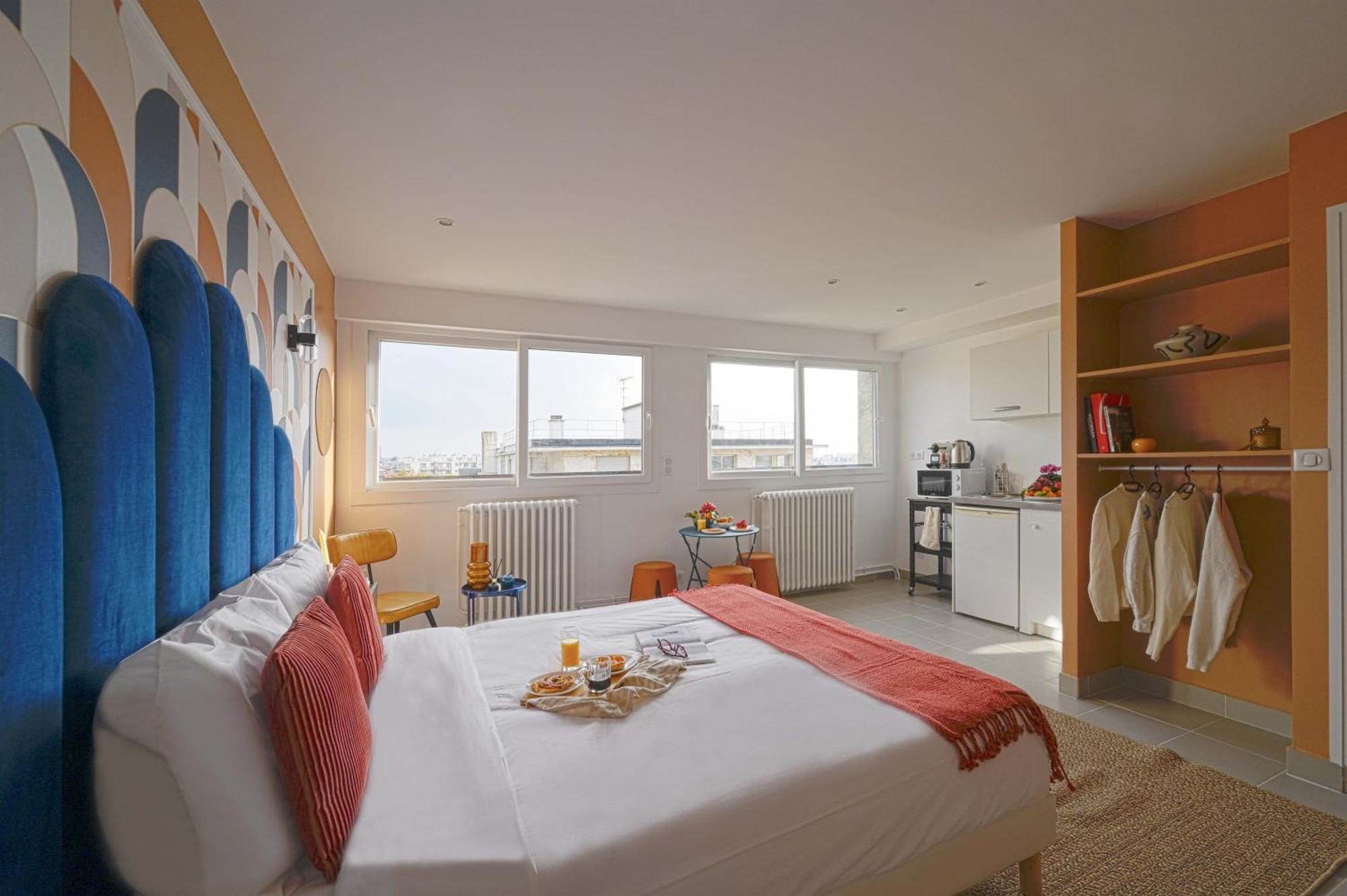 Modern Bright Apartment In Appart'Hotel Saint-Maur-des-Fossés Extérieur photo