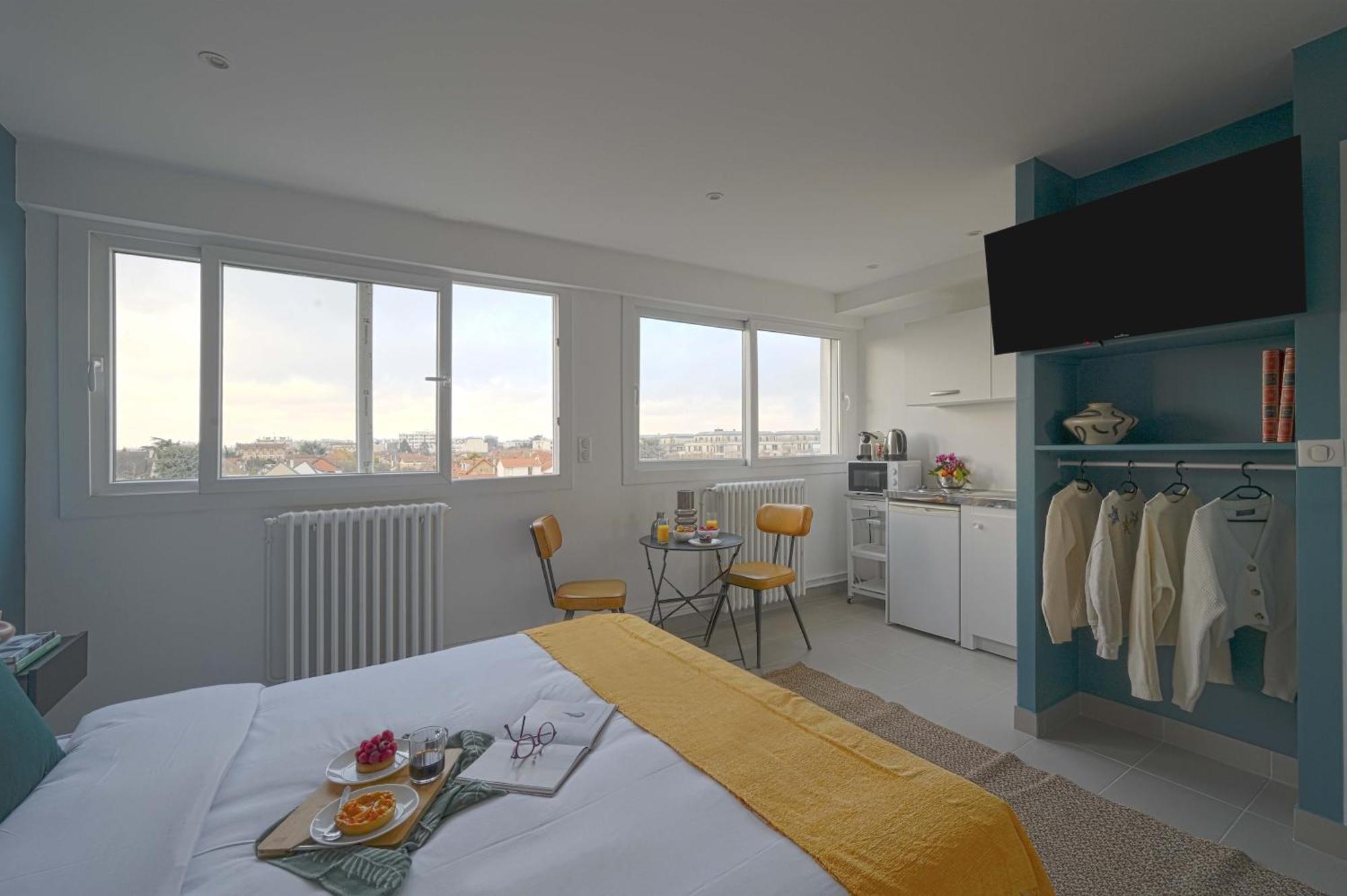 Modern Bright Apartment In Appart'Hotel Saint-Maur-des-Fossés Extérieur photo